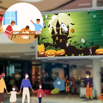 画像：コロナ禍でも商業施設でできるイベント企画をお探しのお客様へ