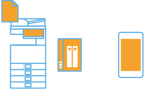画像2：RICOH e-Sharing Boxと連携