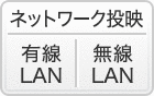 ネットワーク対応 有線LAN 無線LAN