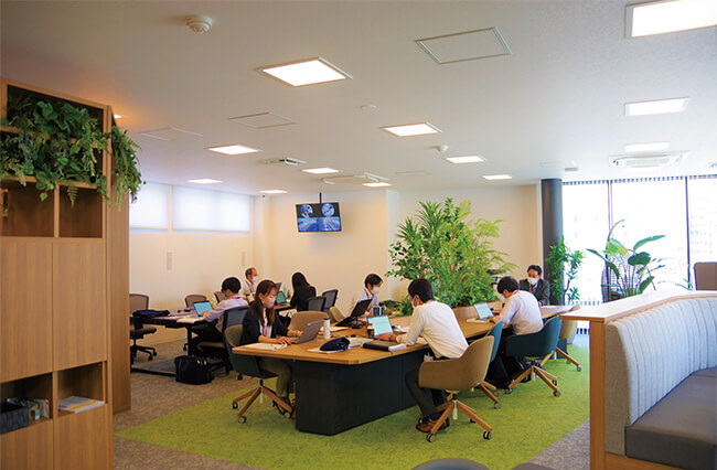 画像2：働きやすさと環境配慮を両立した「共創の場」が誕生 岐阜支社 東濃事業所の取り組み