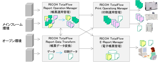 RICOH TotalFlow 相関図イメージの画像