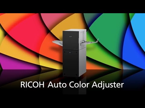 カラーマネジメントソリューション RICOH Auto Color Adjusterのご紹介