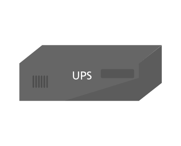 画像：無停電電源装置 UPS