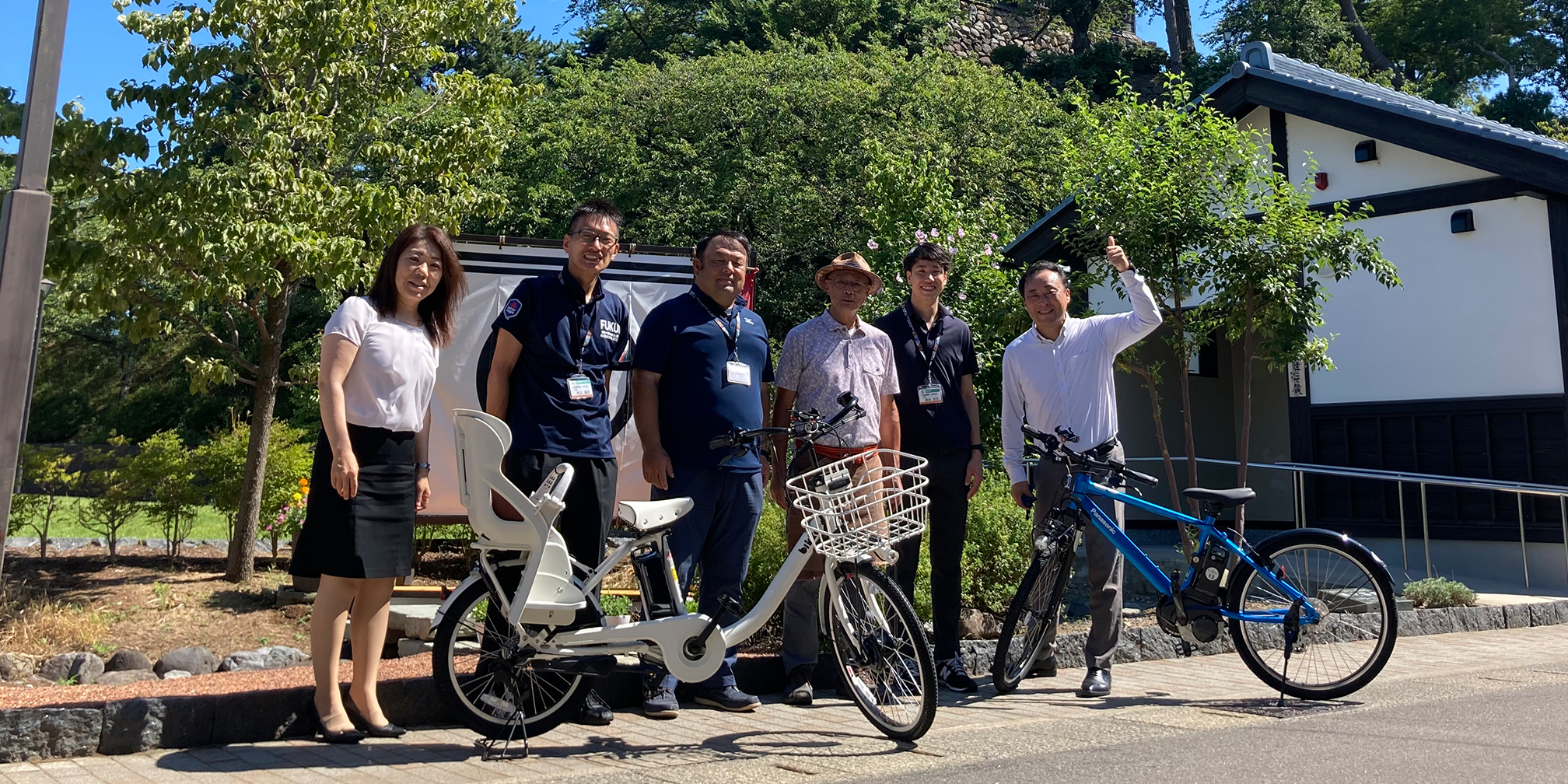 画像：市民発案 レンタル自転車事業「きゃっチャリ」により<br>坂井市丸岡エリアの地域活性化と観光振興を実現
