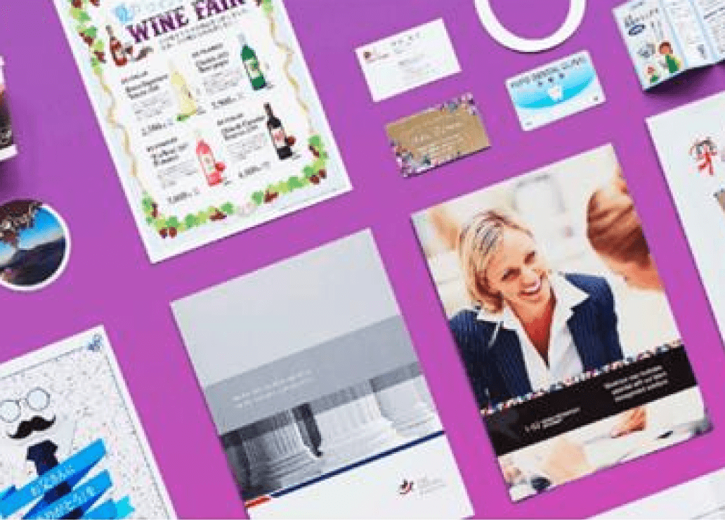 クオリティの高い印刷物の画像