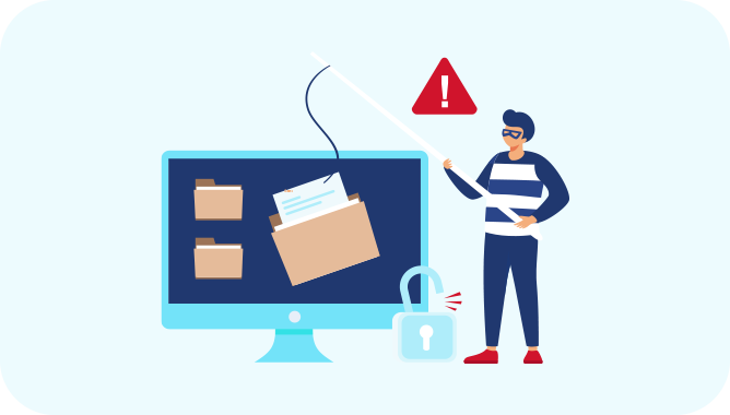 サイバー攻撃による個人情報の漏洩が心配