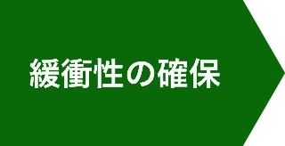 緩衝性の確保