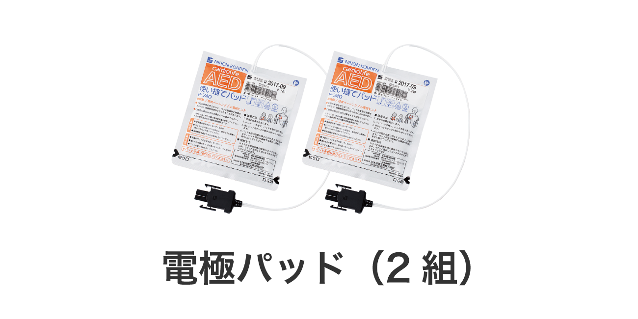 電極パッド（2組）