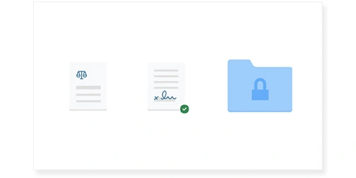 画像：署名と安全な文書の保管を1か所で実現