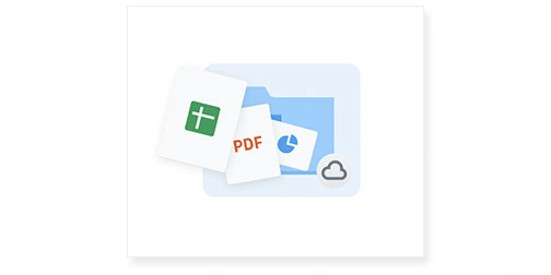 画像：業務に必要なものを１か所に集約して業務効率化