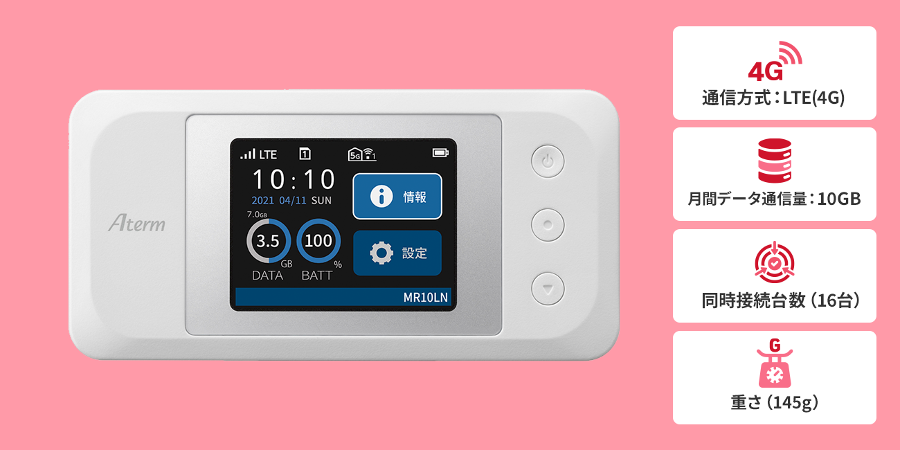 モバイルネット LTE-D4