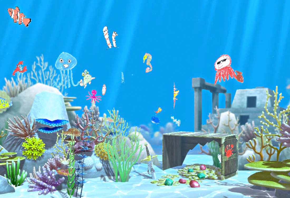 紙アクアリウム