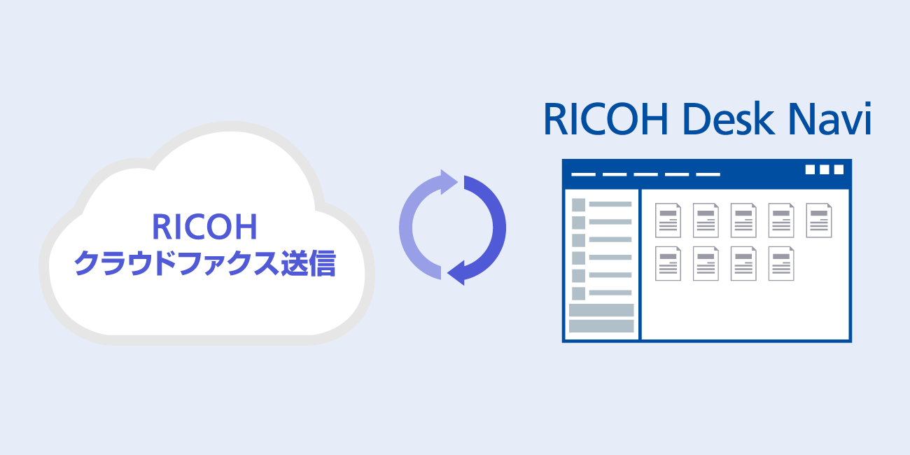 RICOH Desk Navi連携製品ページを表示