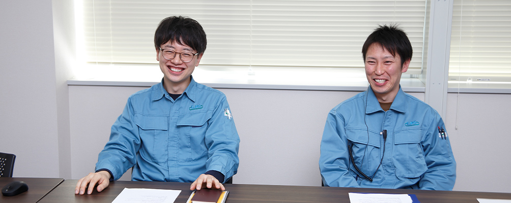 右・坂口竜一様、左・伊藤宏樹様