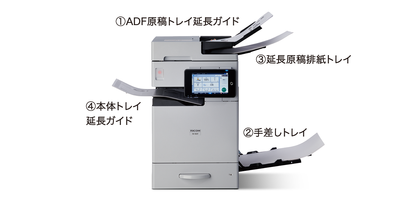 画像：A3/B4サイズのコピー時