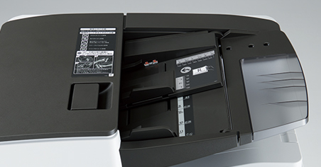 画像：ドキュメントフィーダー用 小サイズ紙ユニット