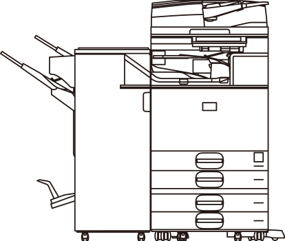 RICOH IM 6000F おすすめモデルの外観図