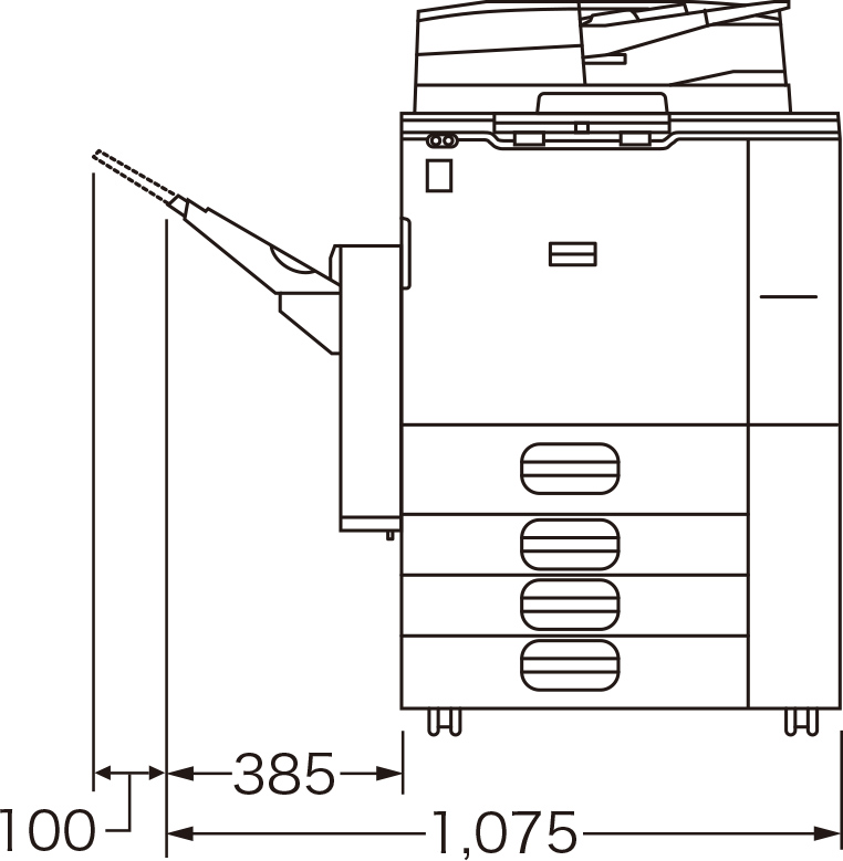 設置に必要な寸法