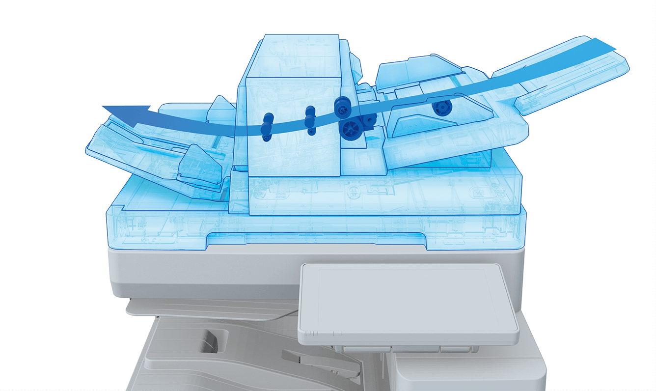 前述のストレートパス構造を表した簡略イラスト