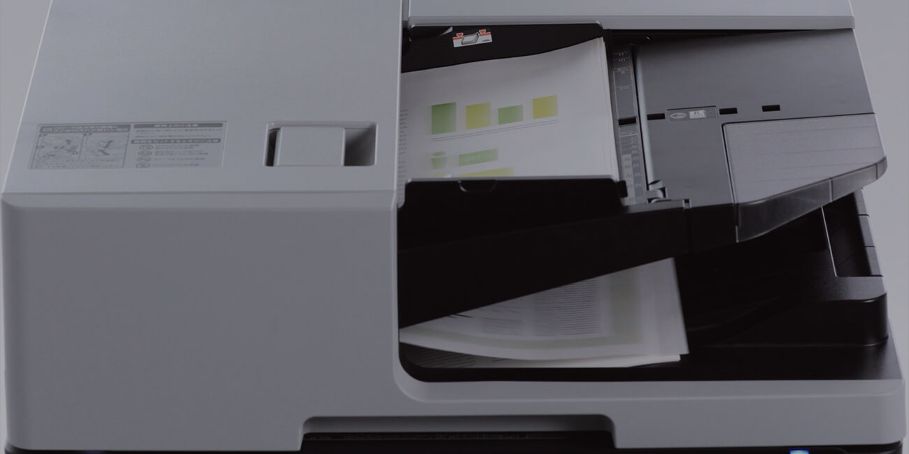 画像：電子化業務を支える新1パス両面ADF