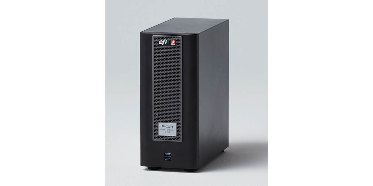 画像：高性能Fiery® Adobe® PostScript® プリントサーバー「カラーコントローラー E-26C」