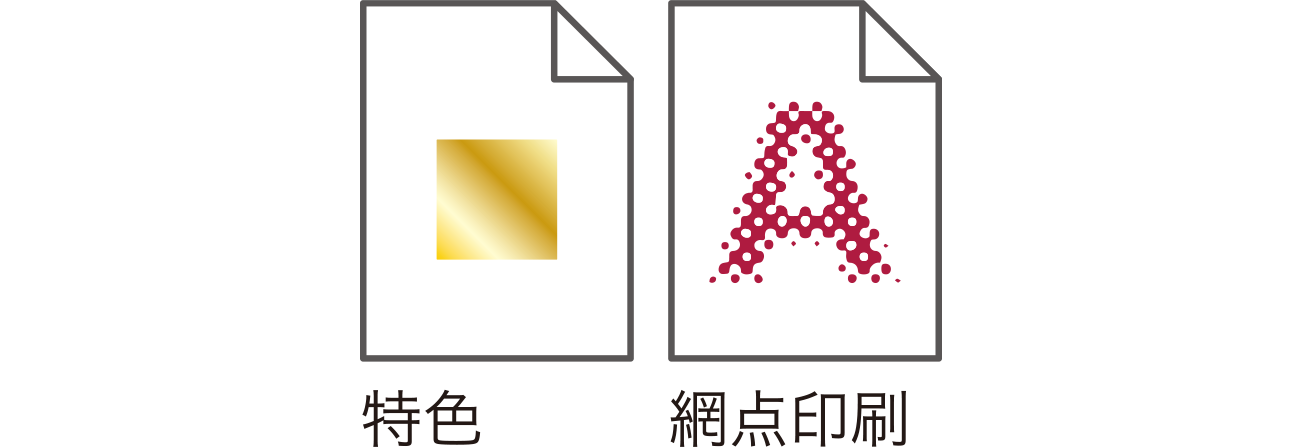 画像：さまざまな印刷のシミュレーションが可能