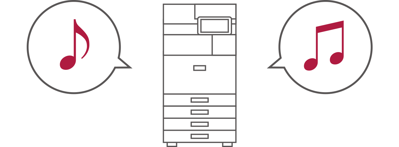 画像：選べる報知音