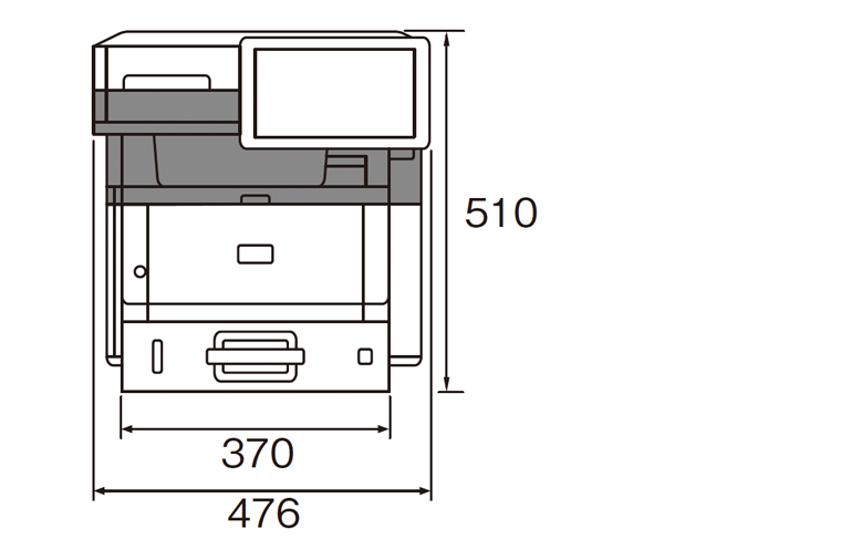 設置に必要な寸法