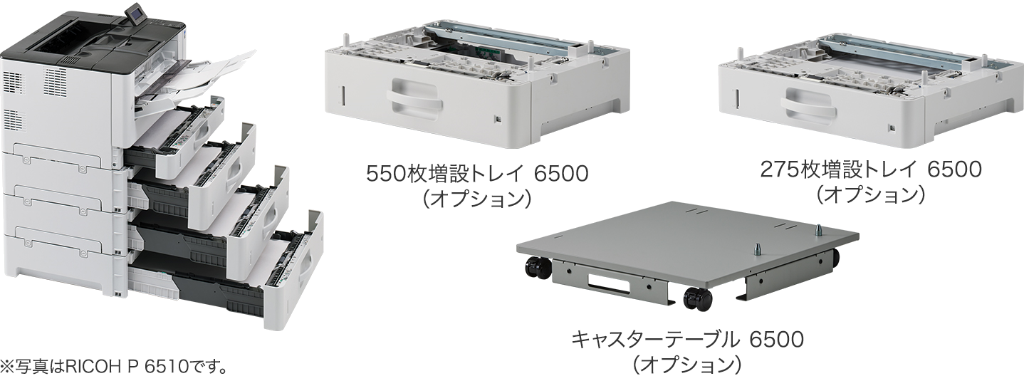 本体およびオプションの画像