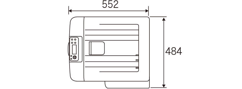 設置に必要な寸法