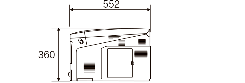 設置に必要な寸法