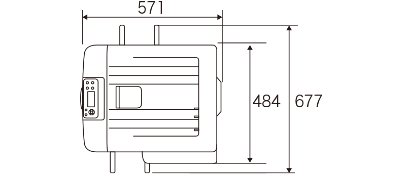 設置に必要な寸法