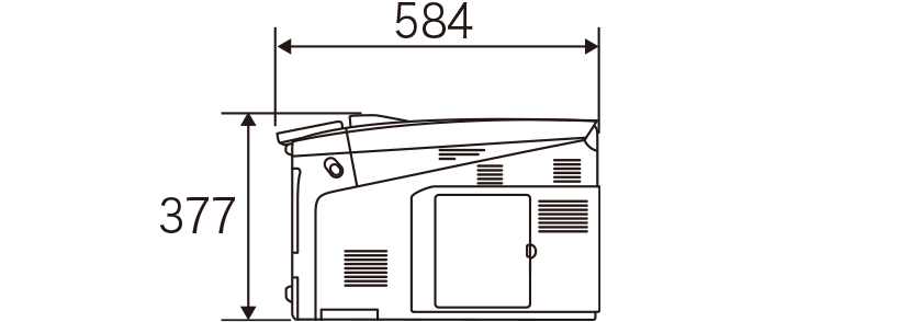 設置に必要な寸法