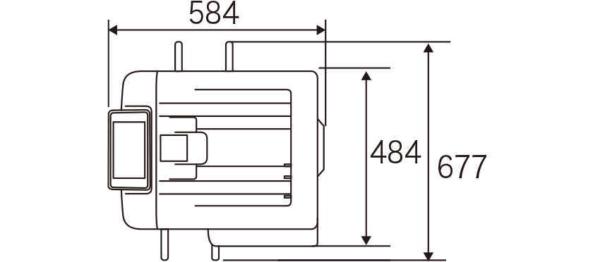 設置に必要な寸法