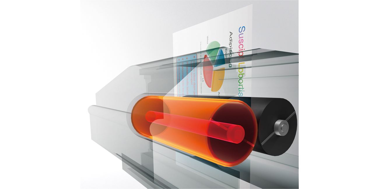 画像：プリンター内部