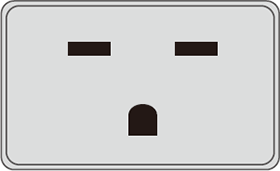 RICOH MP W8140シリーズ電源コンセント形状の画像