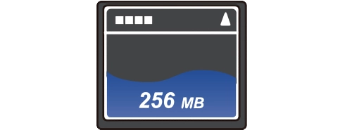 コンパクトフラッシュ&reg;の画像