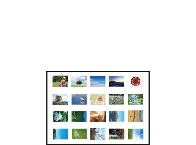 L判 20コマのサンプル画像