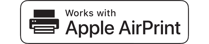 Works with Apple AirPrint