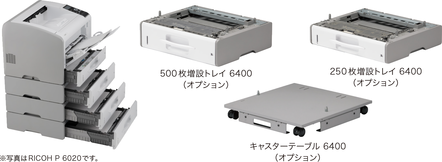 本体およびオプションの画像