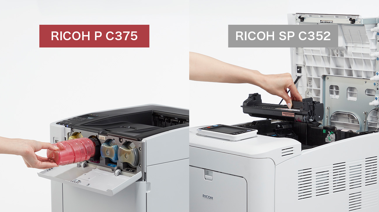 主な特長 / RICOH P C375/C375M / カラーレーザープリンター / 商品