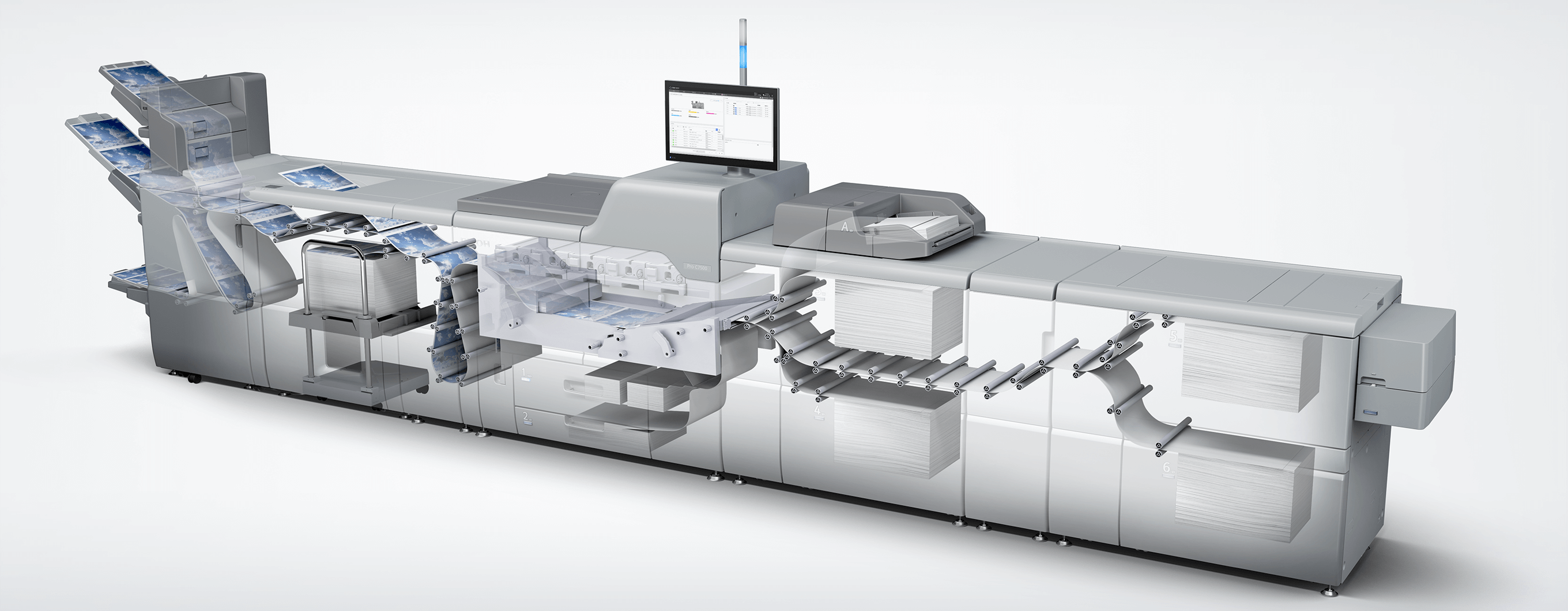 画像:High Productivity 高生産性と安定稼働を両立する。
