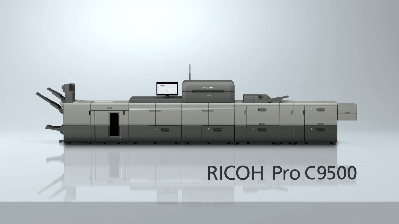 画像：RICOH Pro C9500 ダイジェスト動画