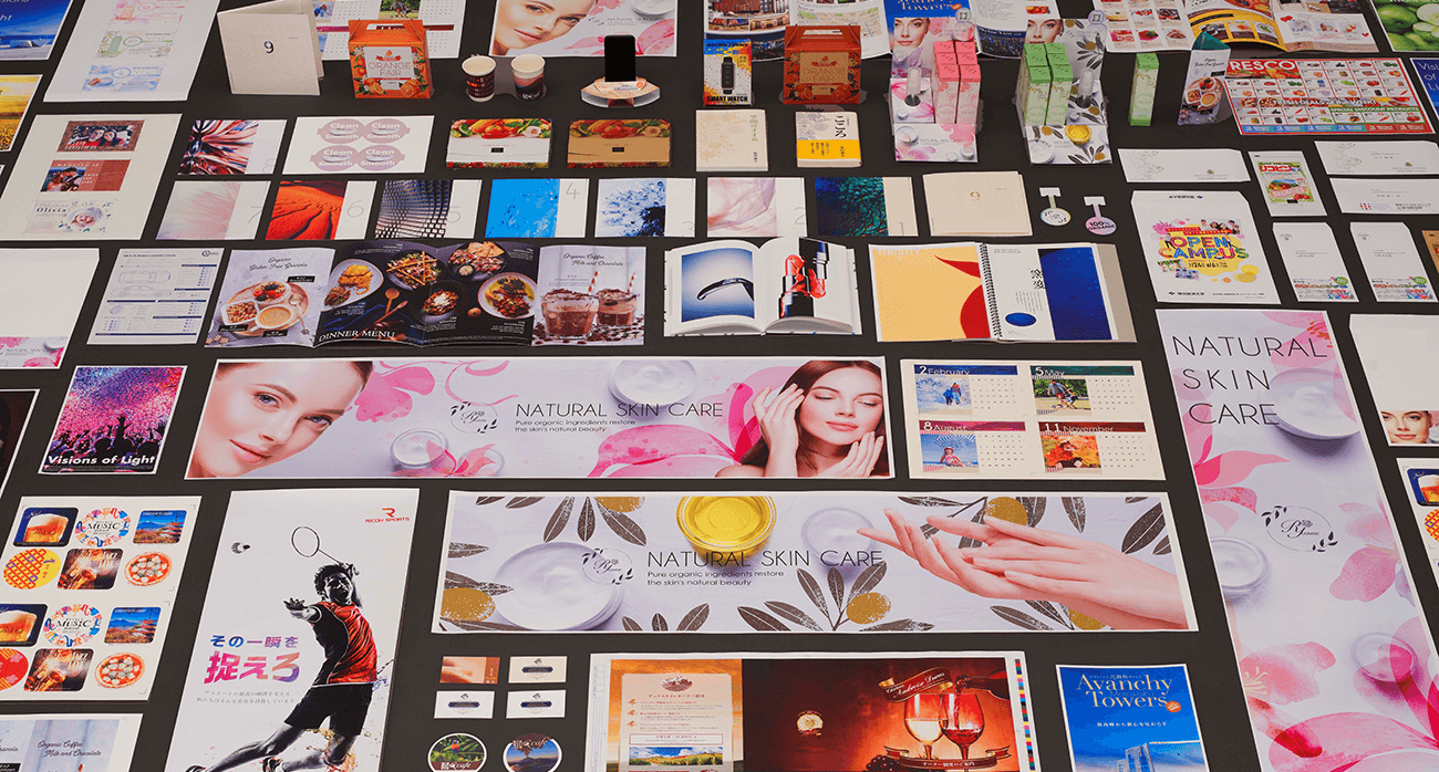 画像：Media Flexibility 幅広い用紙対応力