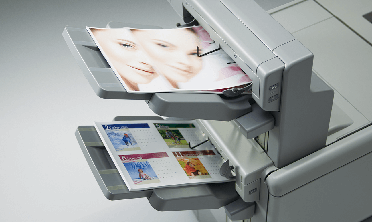 画像：連続プリントスピード135ページ/分*1*2