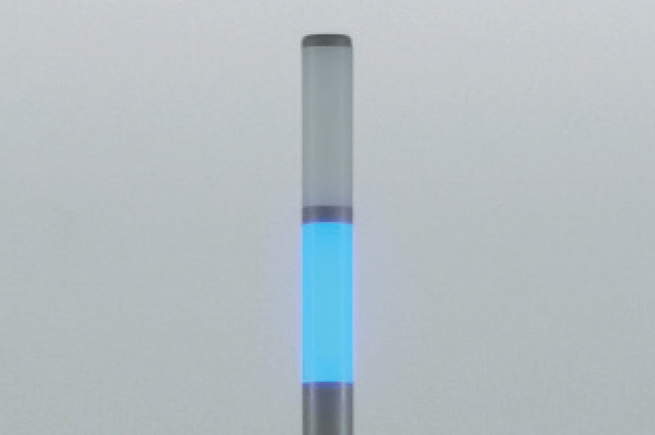 画像1：光で状態を知らせるオペレーターコールライト