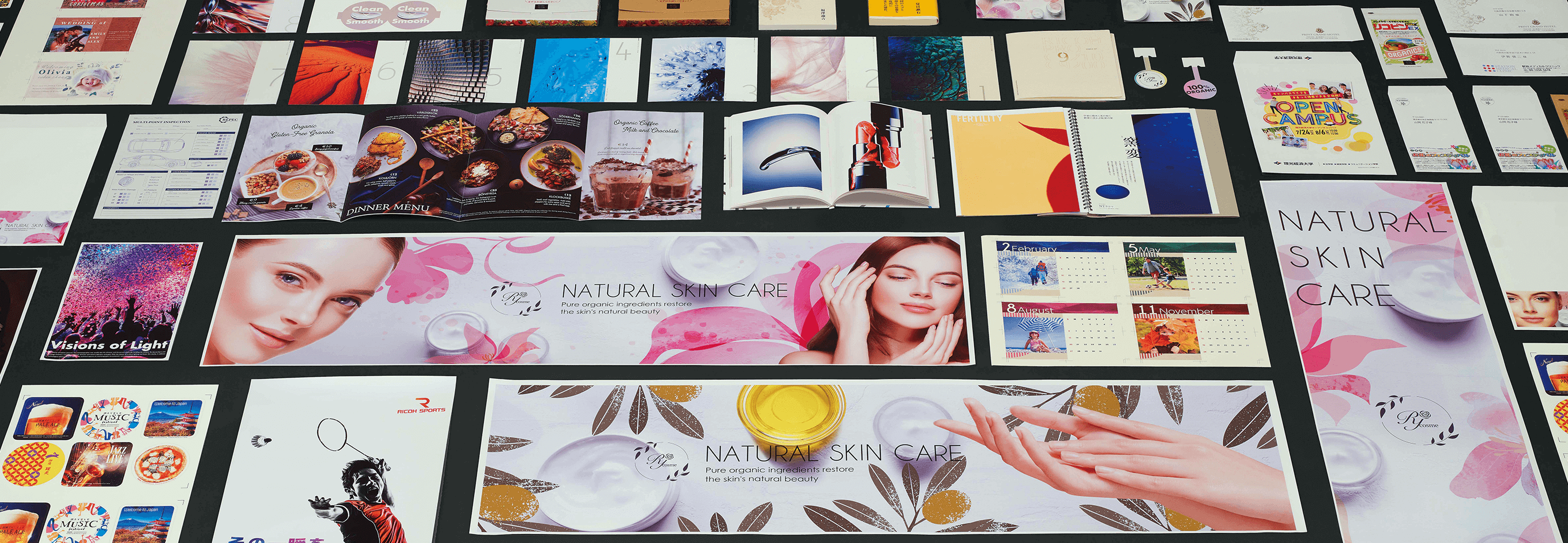 画像:多彩な用紙対応で、ビジネスの攻めの一手を。