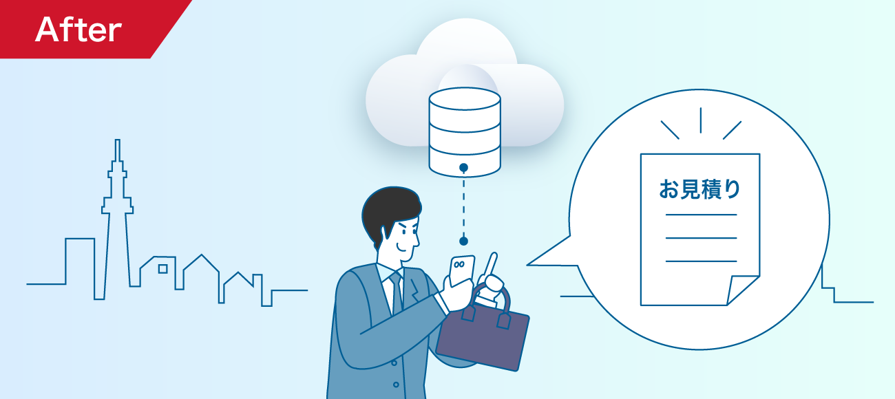 後述の内容を表したアフターイメージ図