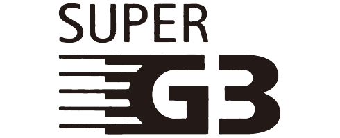 「Super G3」ロゴ