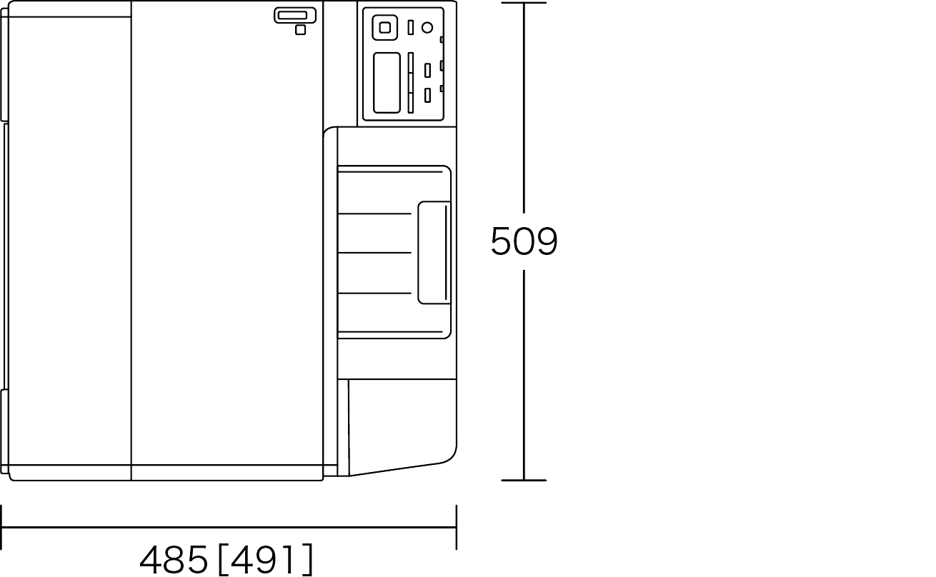 設置に必要な寸法